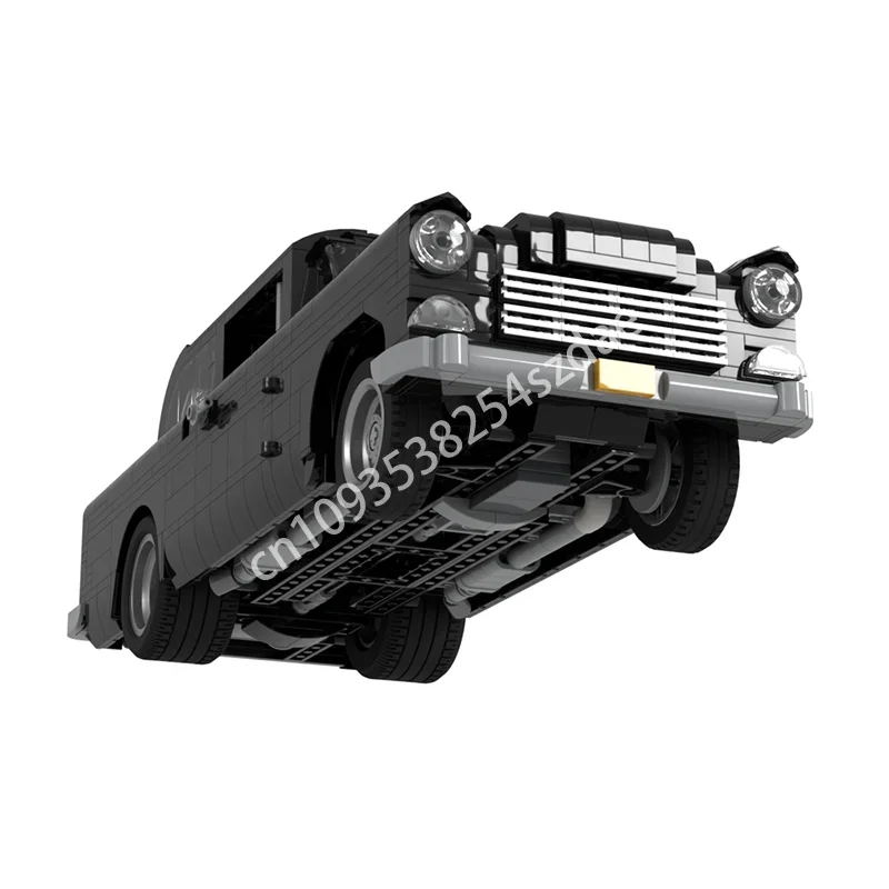 1479 шт. MOC Speed Champion автомобиль Chevyes Bel Air Street Rod суперкар строительные блоки гоночные