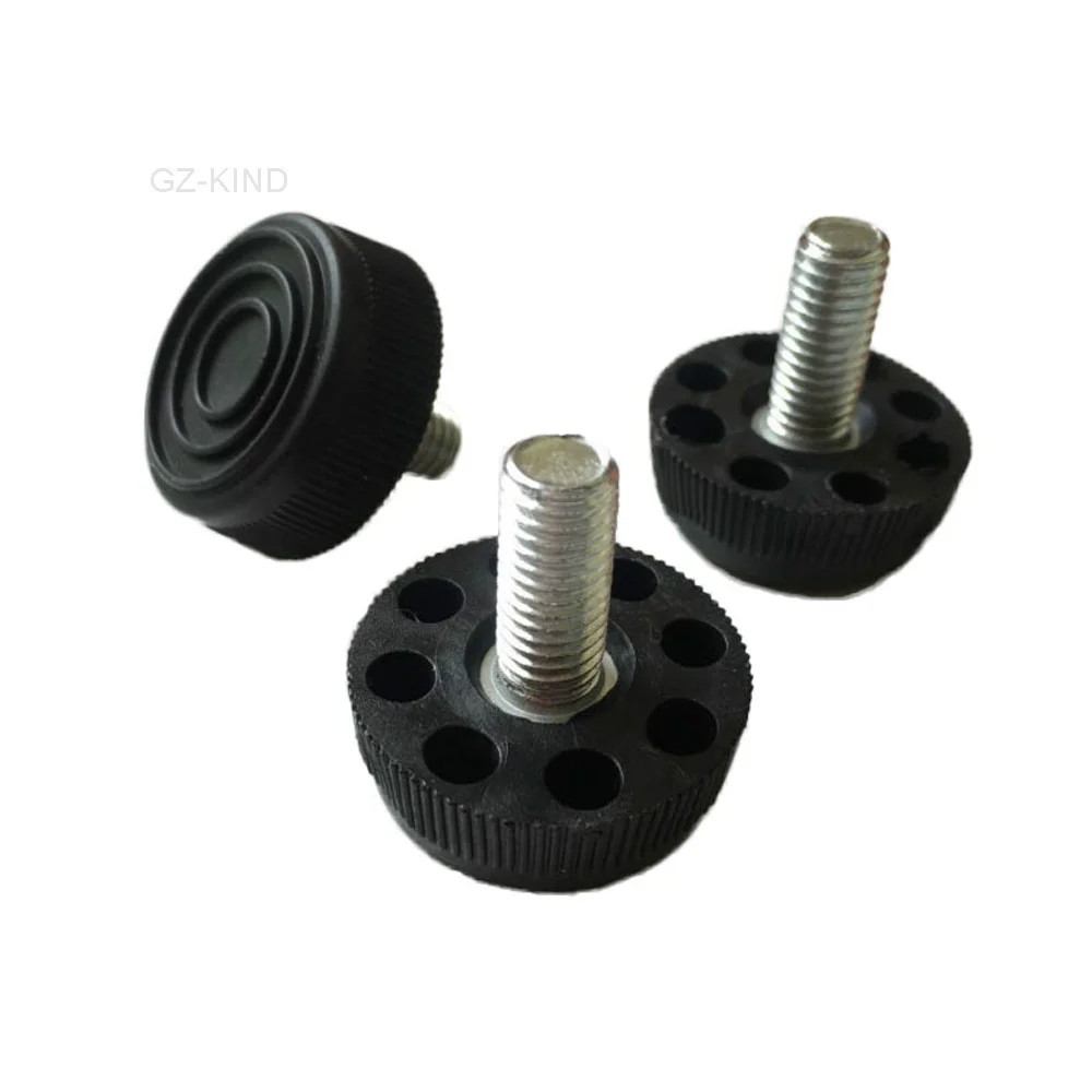 

4 piece leveling machine feet 30mm Dia M8 x 10mm/13mm/18mm/28mm/ 38mm height adjustable screw
