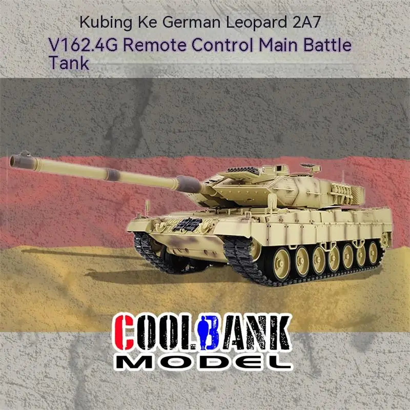 

German Leopard 2a7 Main Battle Coolbank Model 1/16 Tanke Remote Control Simulation Against The Tank Electric Toys Rc Model Gift