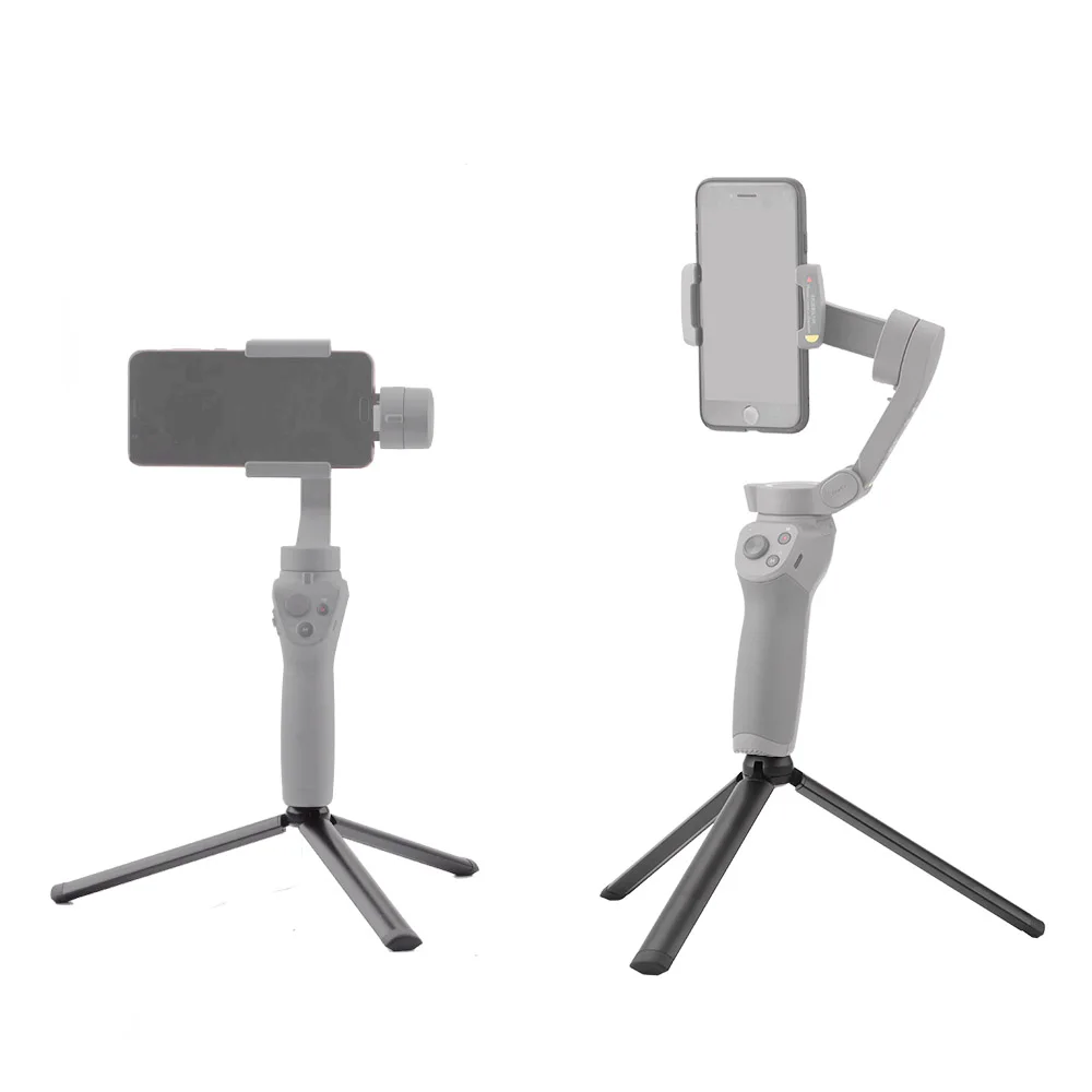 L Shaped Handle Holder for DJI OM 5/4/Osmo Mobile 3/2 Stabilizer Tripod Extension Rod LED Video Light Mount Microphone Bracket images - 3