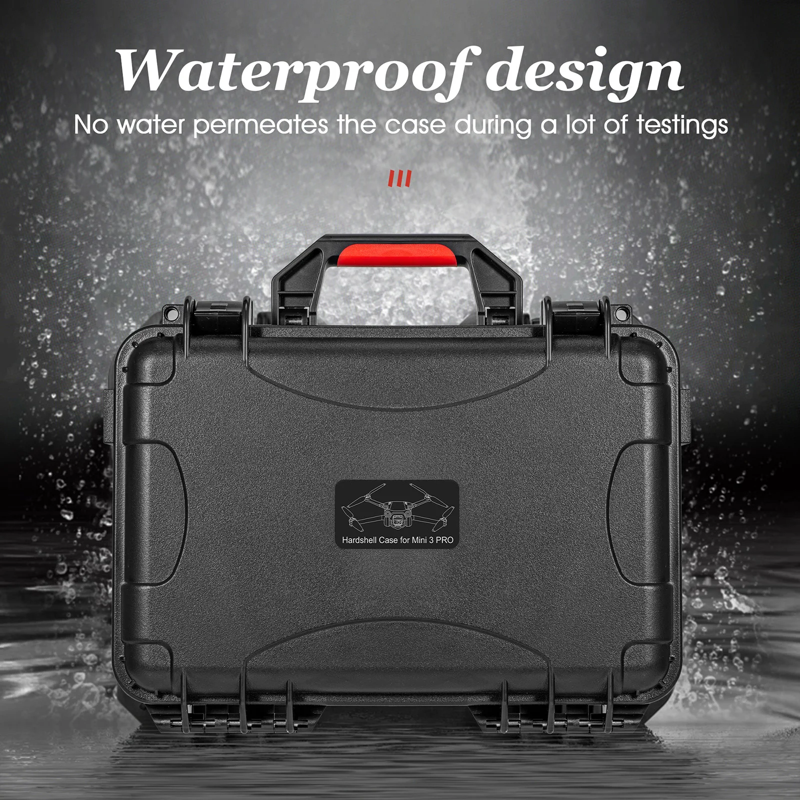 

Waterproof Hard Shell Portable Case for DJI Mini 3 Pro Remote Controller Drone Body Accessories Storage Shoulder Handbags