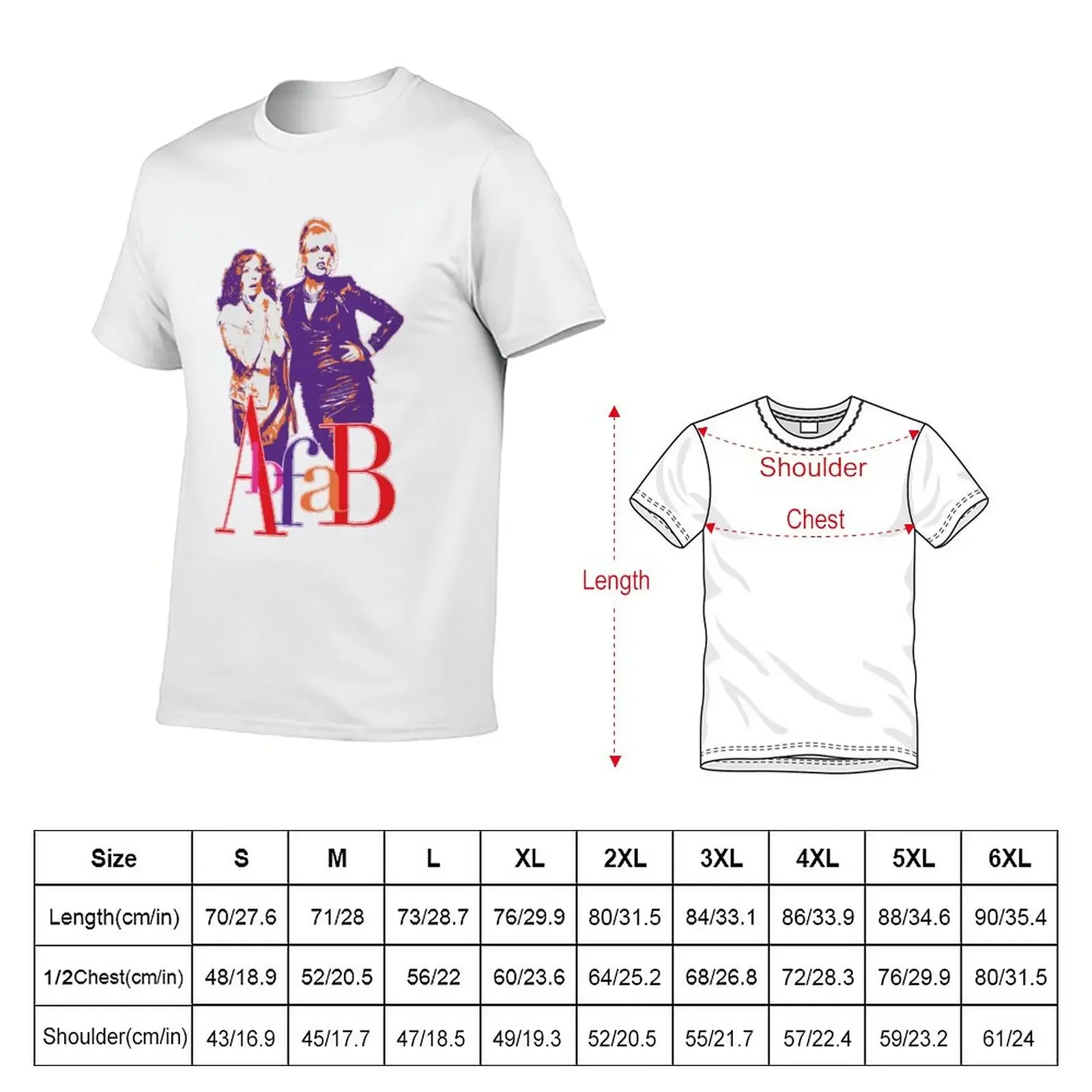 AbFab T-Shirt customs design your own cute clothes sports fans mens
