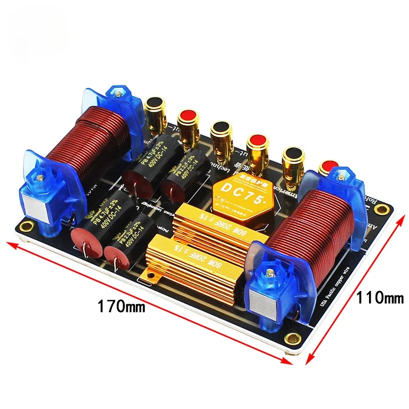 SOTAMIA 1100 Вт двусторонний кроссовер высокие частоты бас аудиодинамик частотный
