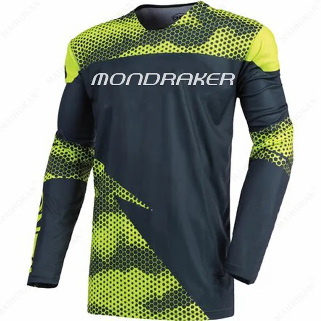 

Mondraker мужские Горные Джерси Горный велосипед горный велосипед рубашки внедорожник DH Мотоцикл Джерси Мотокросс спортивная одежда FXR велосип...