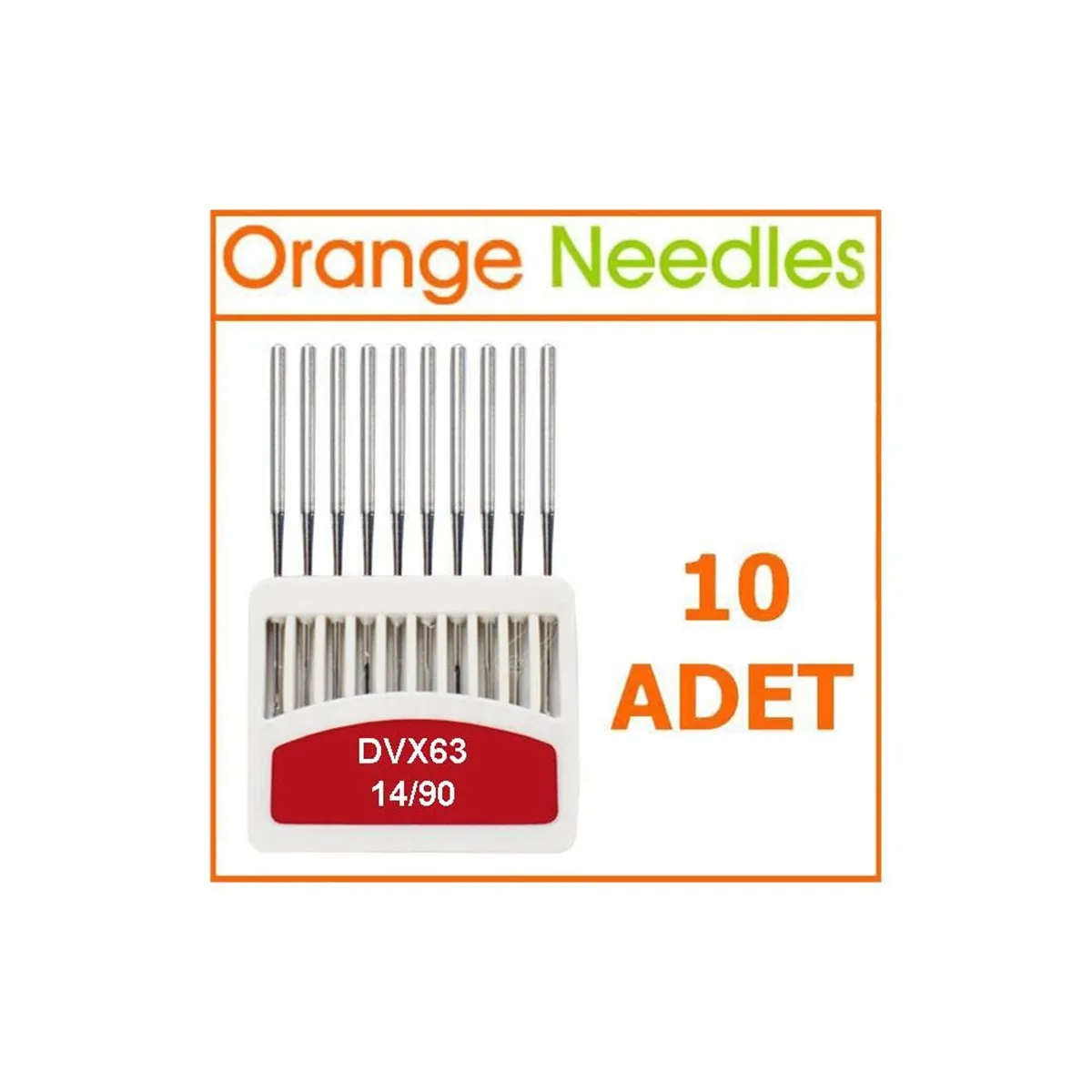 

Orange DVx63 Fireproof Coverstitch Machine Needle 14 Number 10 PCs
