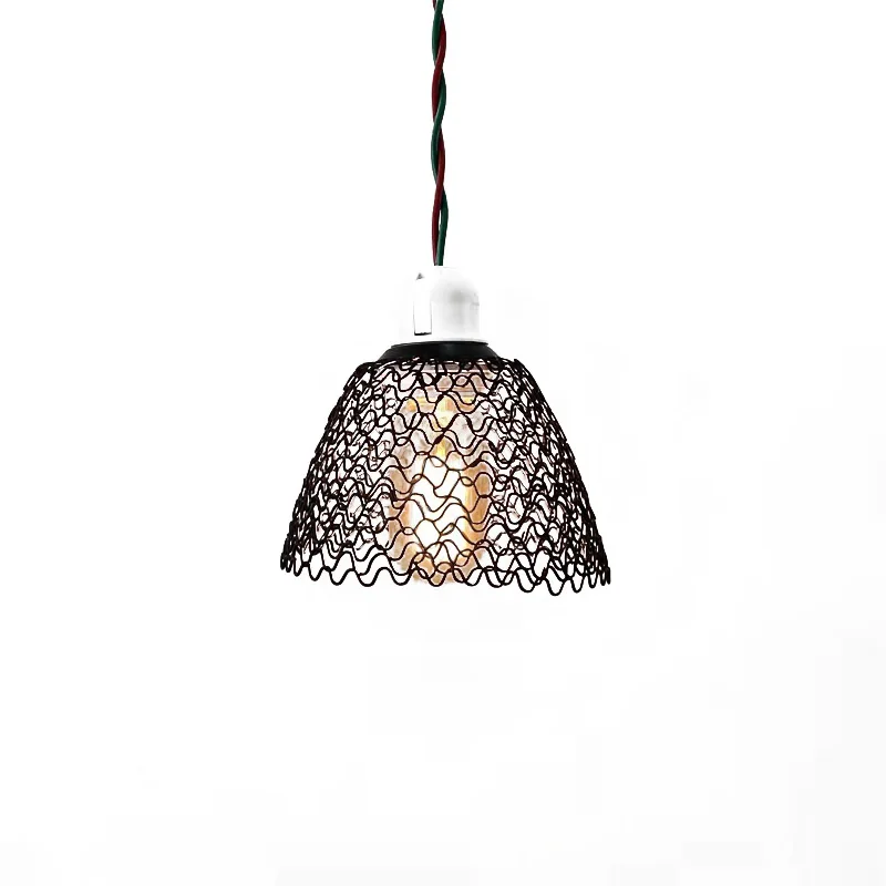 Современная Минималистичная кованая железная люстра аксессуары для бара