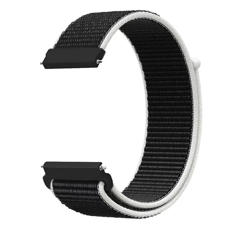 Фото Спортивный нейлоновый ремешок 20 мм 22 мм для Samsung Galaxy Watch 7 6 5 4 44 мм 40 мм, браслет для Huawei Watch GT6 Pro GT6-5-4 46 мм GT Runner 2 №4