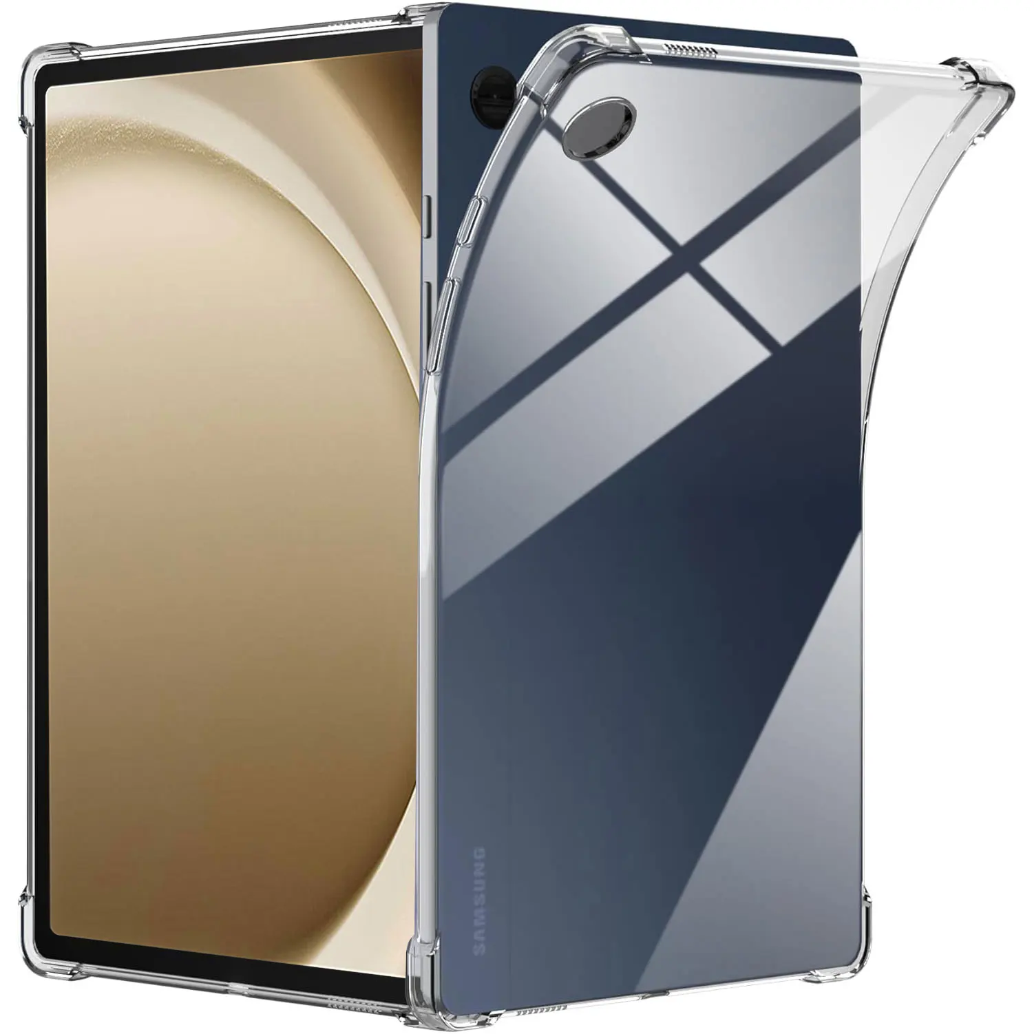 Чехол ablet для Samsung Galaxy Tab A9 + A9Plus 2023 11 дюймов SM-X210 X215 прозрачный силиконовый чехол из