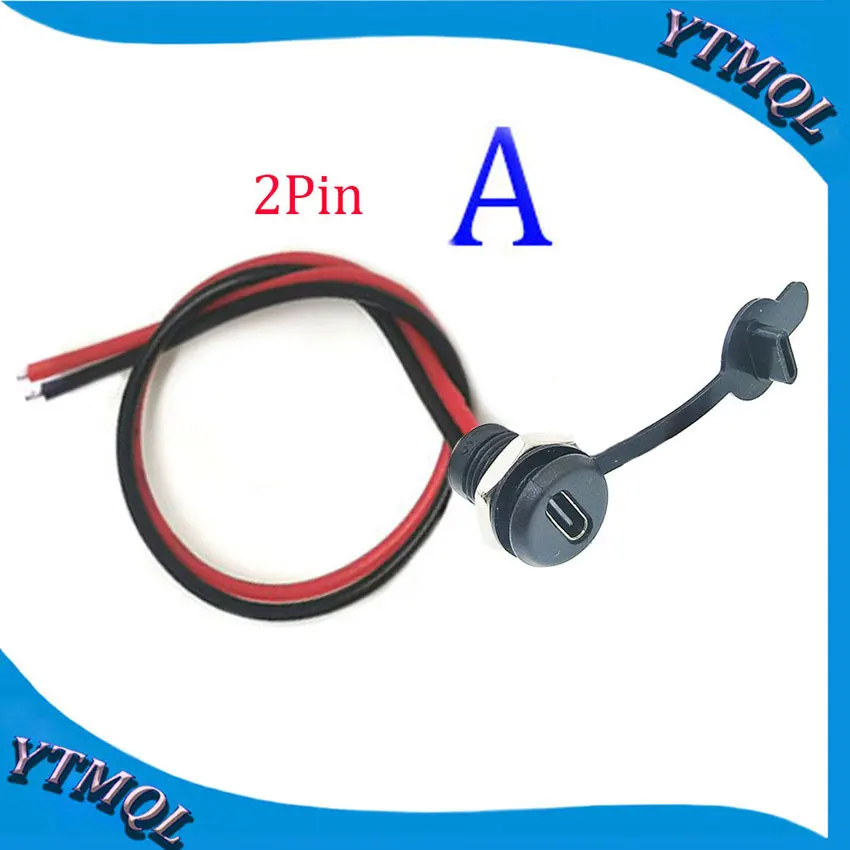 

USB разъем Type-C YTMQL TYPE-C female Solder Jacks Connector