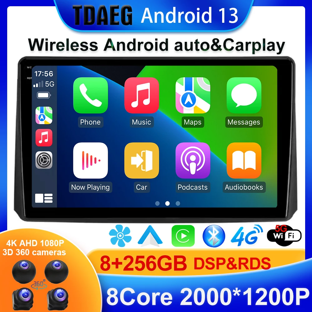 

BT5.0 8+256G For UAZ Patriot 3 2016 - 2021 Car Radio Multimedia Video Player Navigation GPS Android 13 No 2din 2 din dvd