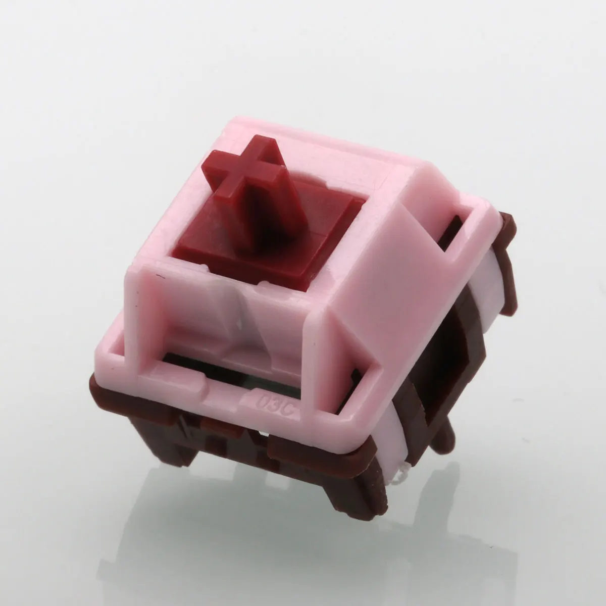 Фото Механические переключатели Bad Sweetheart Switch Linear, предварительно смазанные, 5-контактные, HotSwap, с ножкой T5, HMX, для механических клавиатур. №3