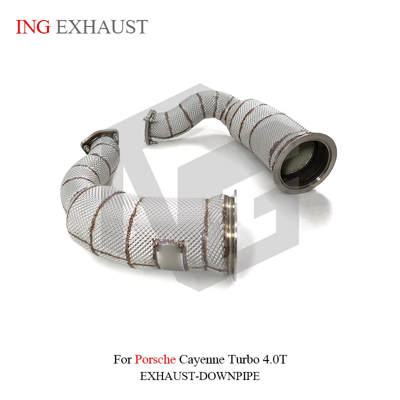 Выхлопная каталитическая труба для Porsche Cayenne 9Y0 4 0 T iv 18up turbo Pipe ss304
