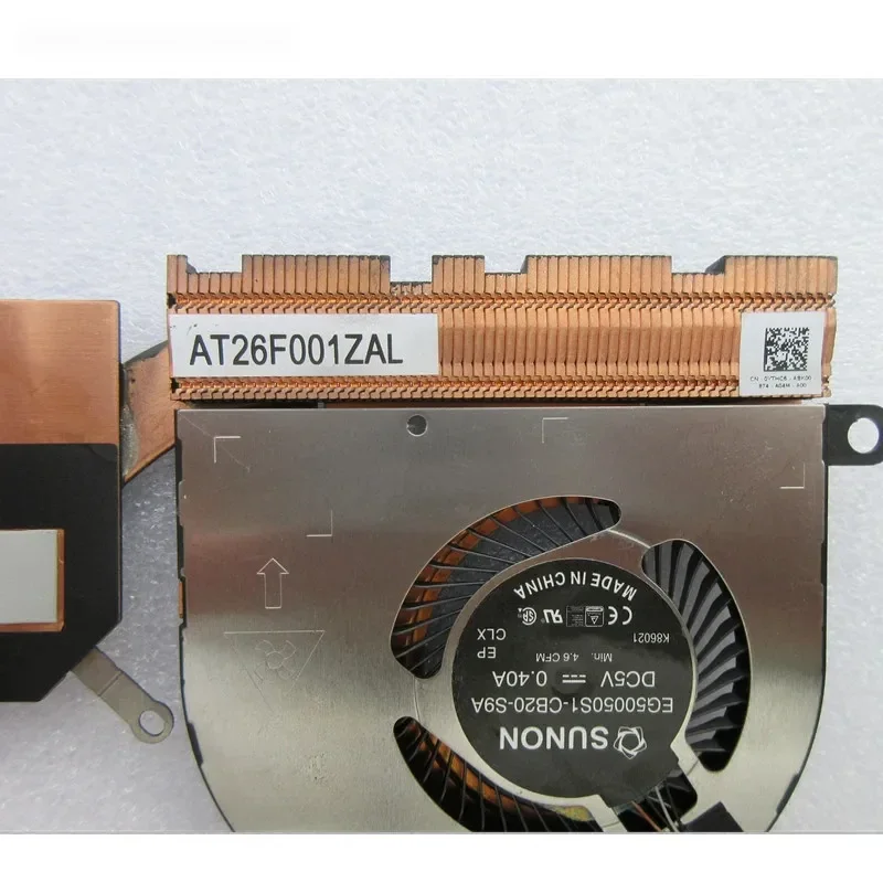 Новый оригинальный кулер для охлаждения процессора ноутбука Dell Latitude 5495 at26f001зал