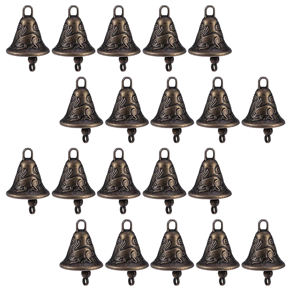

20 Pcs Little Horse Bell Vintage Bells Wind Chime Hanging Homedecor Accessories Zinc Alloy Versatile Landscape species