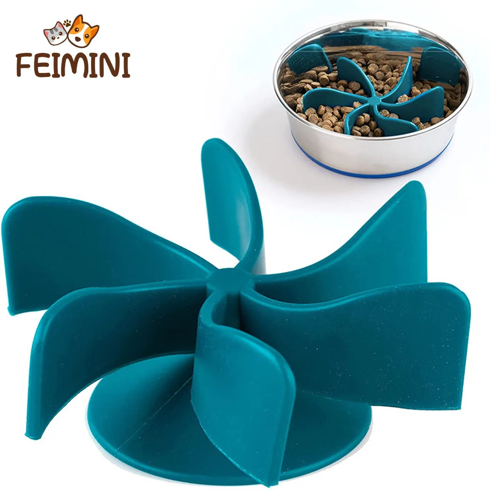 

Спиральная миска FEIMINI для медленного кормления собак, устройство для задержки пищи у щенков, кормушка для задержки еды, чаша для предотвраще...