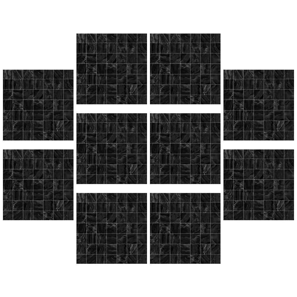 

10pcs Wall Tiles Stickers Kitchen Backsplash Tiles Square Tiles Bathroom Decorative Tiles