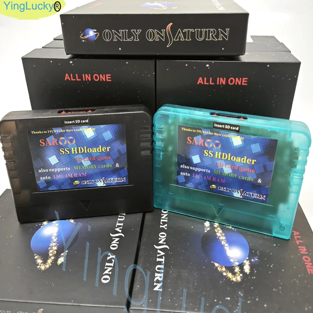 Фото Картридж SAROO HDLoader для быстрого чтения Sega Saturn Games Reader с поддержкой SD-карт памяти Играйте в игры без CD для NEO GEO №1