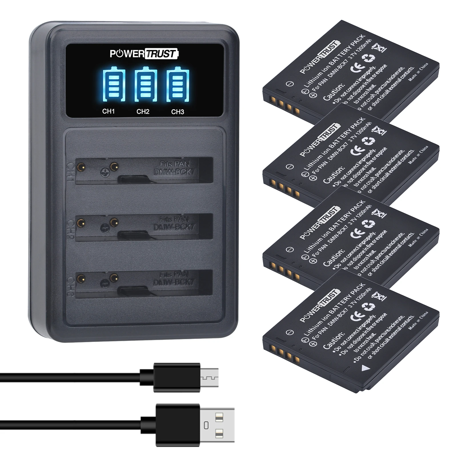 

Фонарь DMW-BCK7PP аккумулятор и светодиодное USB-зарядное устройство для Panasonic