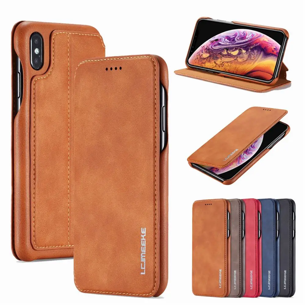 

Luxury Wallet Case For Huawei P30 Lite P40 Pro Holder Card Slots Leather Flip Stand Book Cover For Huawei P20 Lite Phone Coque