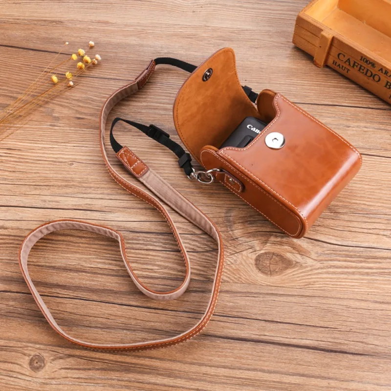

Canon G7X3 SONY RX100 Leather Case Panasonic LX10 Ricoh GR2 Card Camera Bag