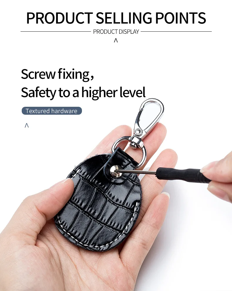 5PCS Leather Card Cover for Starline S96 Alarm Tag Intercom Key Access Entrance Card Set Car Key Holder Guard Card Protecter