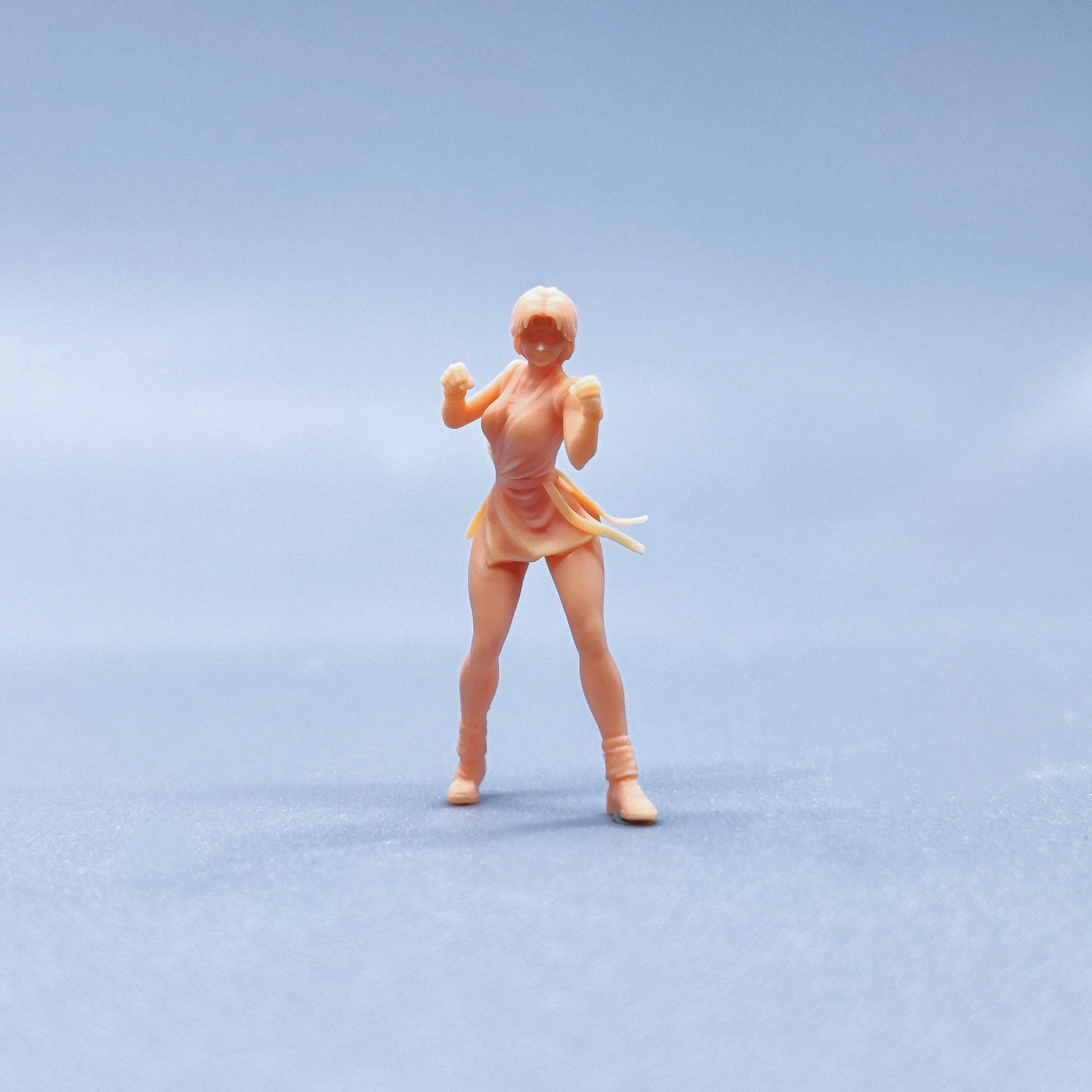 Неокрашенная Миниатюрная Модель Из Смолы Масштаб 1/64 1/50 Король Сакаки Лилия