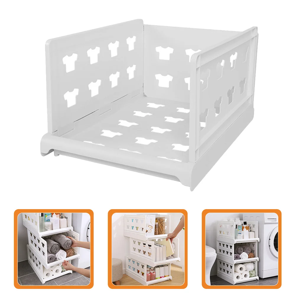 

Штабелируемый Шкаф, корзина для хранения, шкаф, пластиковый ящик, органайзер для дома