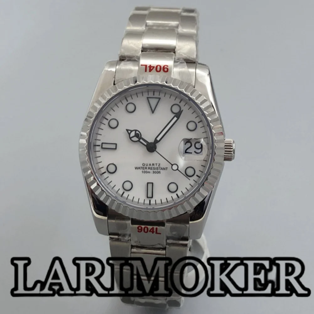 LARIMOKER автоматические мужские часы 36 мм/39 мм кварцевые Rhonda 515-24h механизм