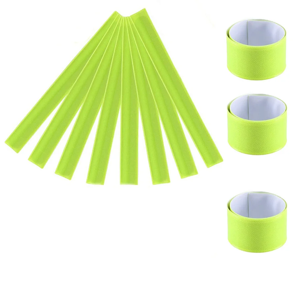 Светящиеся браслеты Vissibilete защитный ляпас светящиеся светоотражающие ленты для