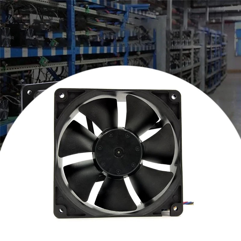 

4715KL-04W-B56 Fan for NMB 12038 DC 12V 1.30A 130CFM 3600RPM Y4574 Antminer Cooling Fan