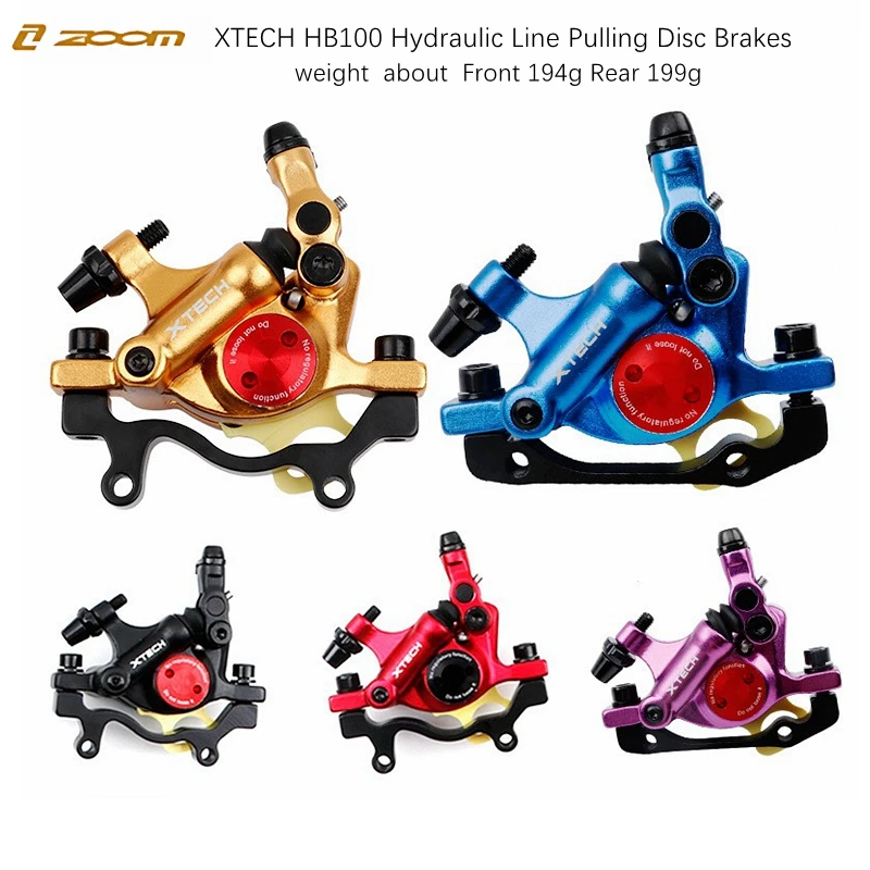 

Гидравлический диск ZOOM XTECH HB100 для горного велосипеда, складной, 160 мм,