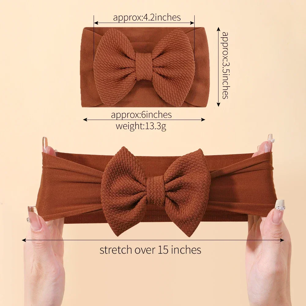 1 шт. повязка на голову нейлоновая эластичная для волос новорожденных девочек