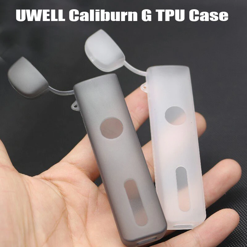 

TPU CASE Cover For UWELL Caliburn G/ Device Protective Case Sleeve Skin wrap with lanyard