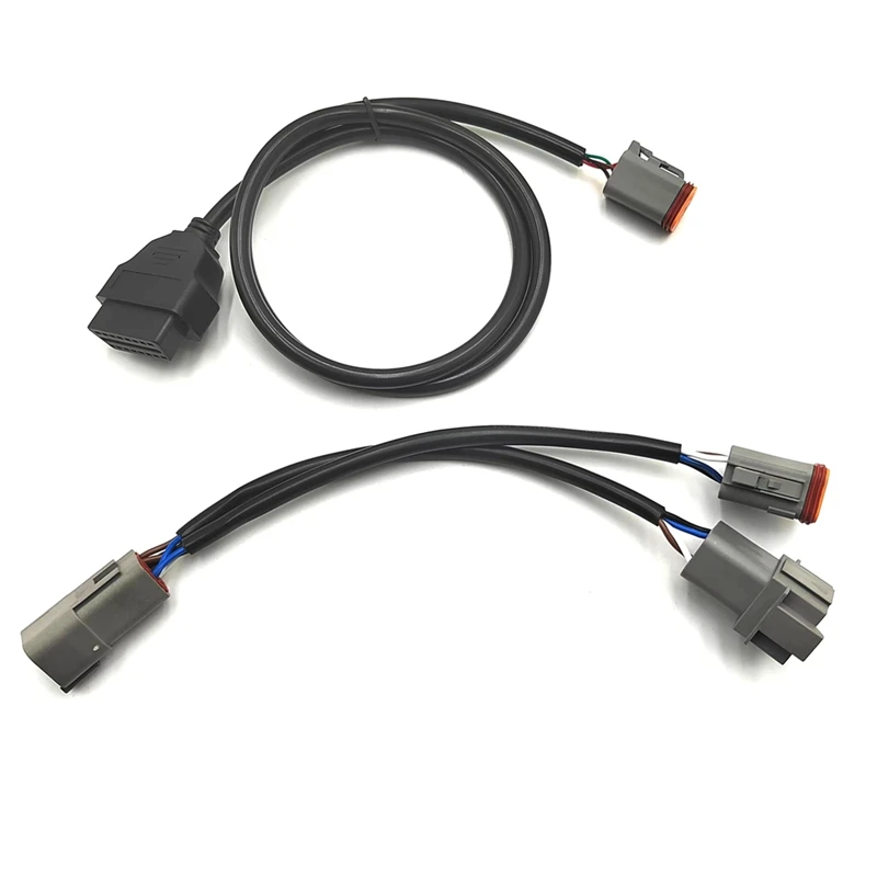 Диагностическая соединительная проводка морского двигателя кабель Obd2 6 +