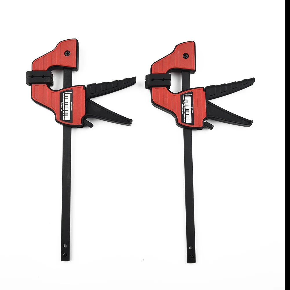 

4 Inch Quick Ratchet F Clamp Heavy Duty Wood Working Work Bar Clamp Clip Kit Woodworking Reverse Clamping 30x100mm