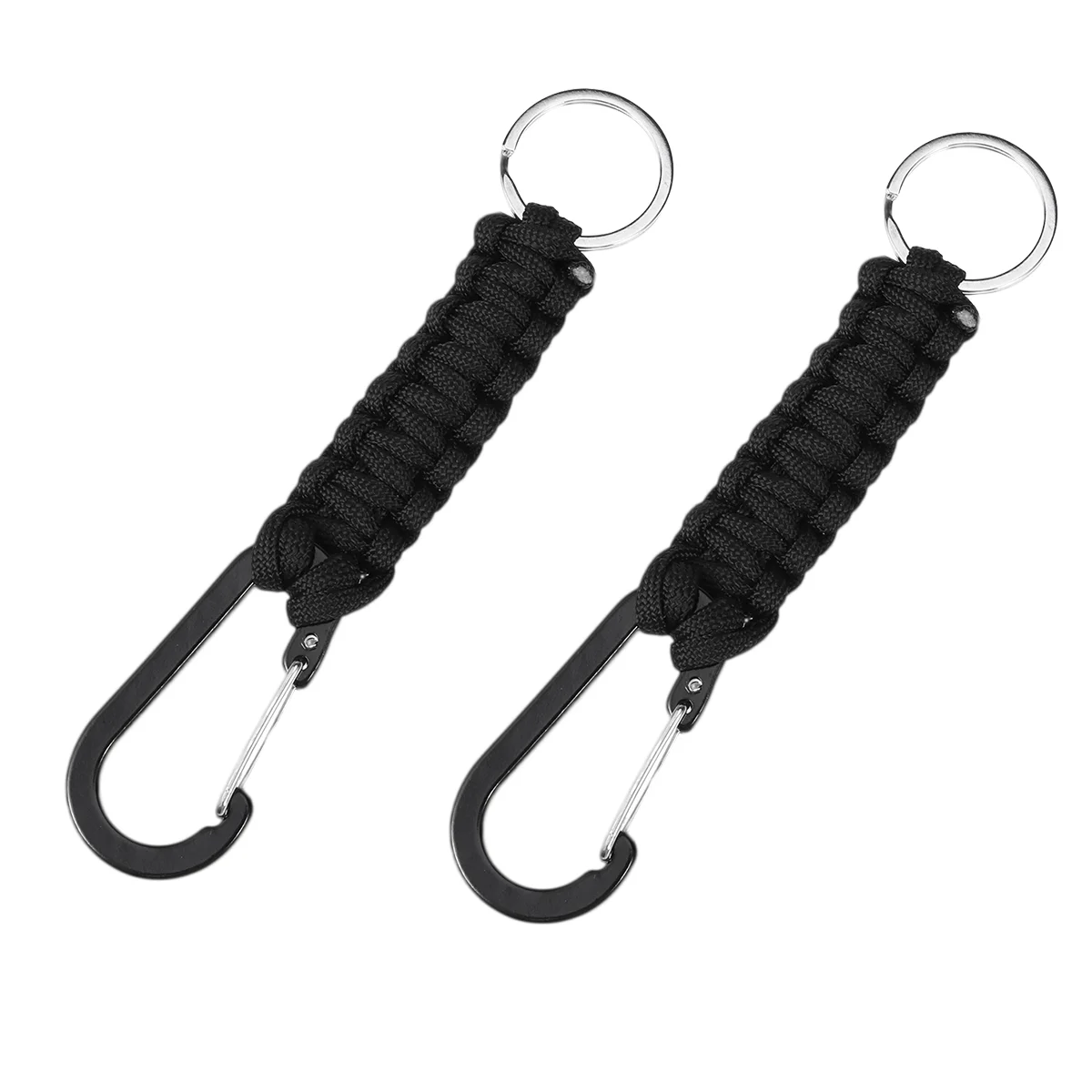 

2pcs Carabiner Useful D-Ring Alloy Umbrella Rope Outdoor Buckle