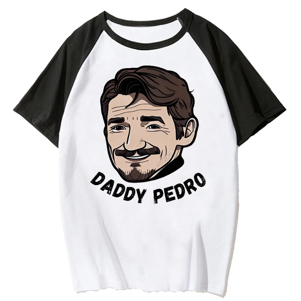 

Pedro Pascal Tee women summer Tee girl graphic anime comic clothing