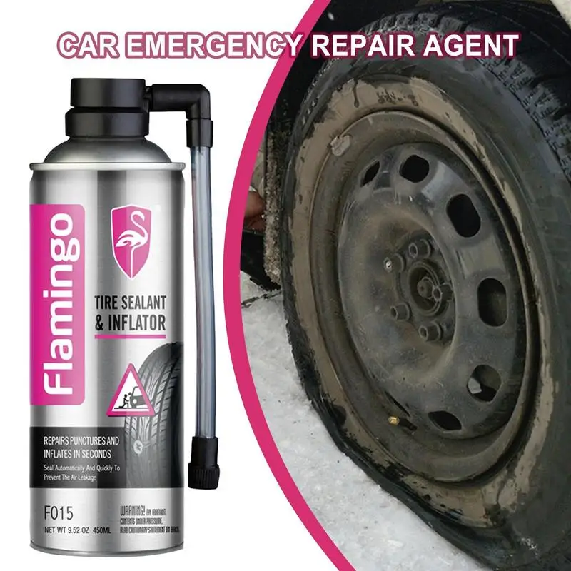 

Fast Leakproof Time Saving Tire Sealant Agent Water Based Tire Repair Sealant Harmless Good Sealing Tire Glue For Vehicles