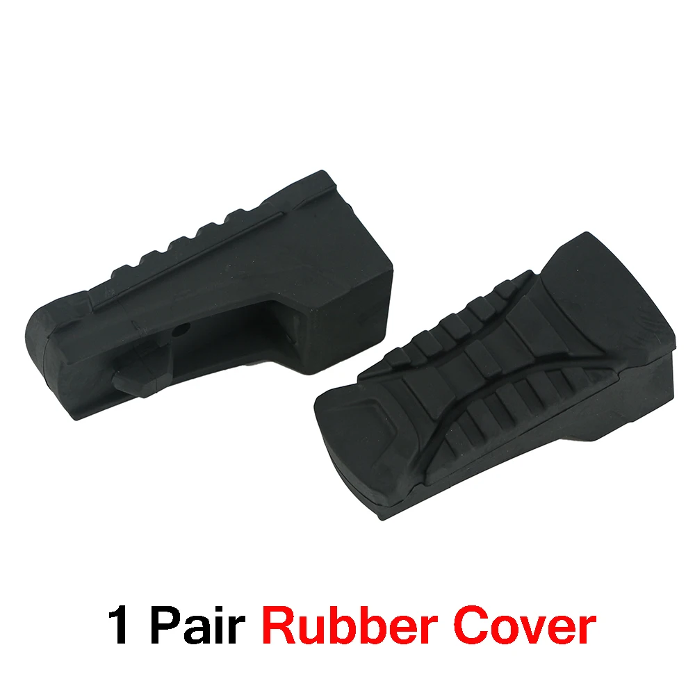 

Задняя подставка для пассажирских ножек для BMW R1200GS R1250GS ADV R1200 R1250 GS 2013-2023 S1000XR, Алюминиевая Подставка для ножек, резиновая крышка