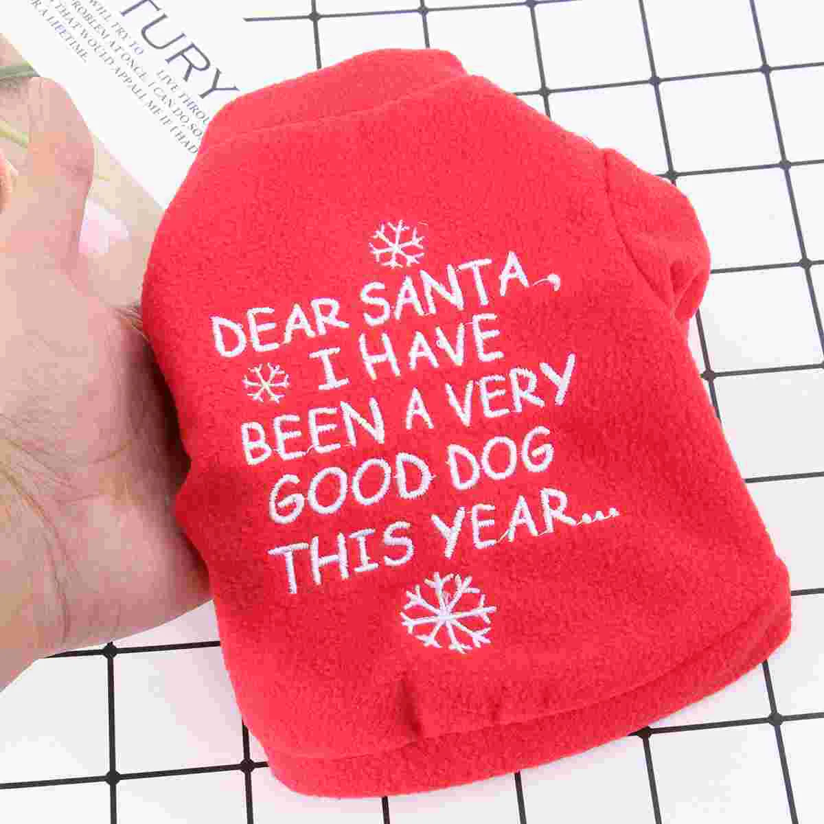 

Christmas Dog Pet Coat Outfits Pajamas Costume Cold Clothes Protection Puppy Vest Dogscostumes Suit Cat Clothing Party Cloth