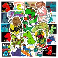 103050pcs cartoon creative cute dinosaur animal graffiti sticker bike skateboard car helmet laptop computer wholesale