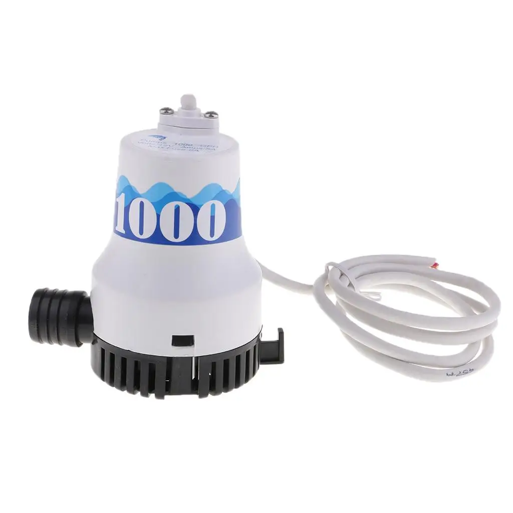 

3/4'' Outlet 1000GPH Marine Bilge Pump Submersible Electric Water Pump 12V