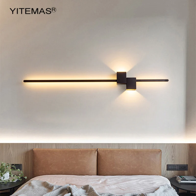 Большая настенная лампа современное бра для лестницы светодиодный настенный