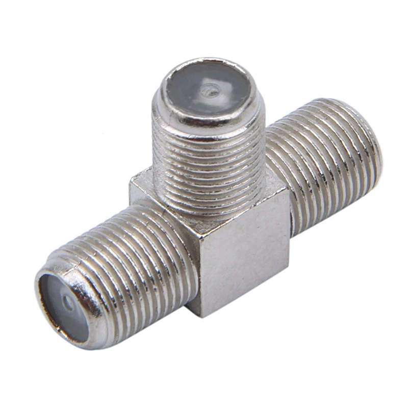 

Retail 20 PCS 2-Way F-Type Combiner TV Coaxial Connectors RF Adapters Joiners