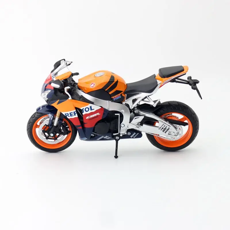 Автоматическая игрушка литая модель 1:12 Honda CBR HEPSOL Racing Fireblade образовательная