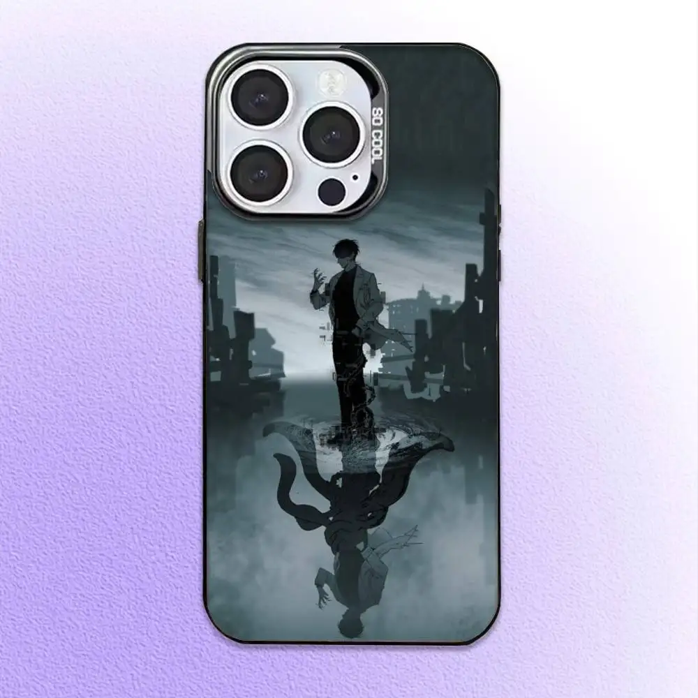 Фото Чехол для телефона O-Omniscient Reader V-Viewpoint для iPhone 17,16,15,14,13,12,11 Plus, Pro Max Black Candy, матовый противоударный чехол №3