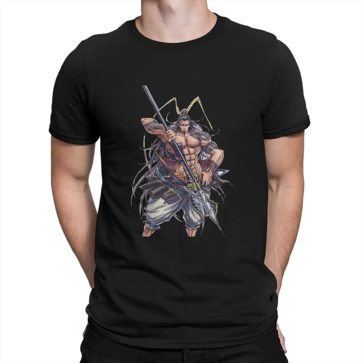 Lu Bu Hip Hop TShirt Record Of Ragnarok Leisure T Shirt Hot Sale Stuff For Men Women