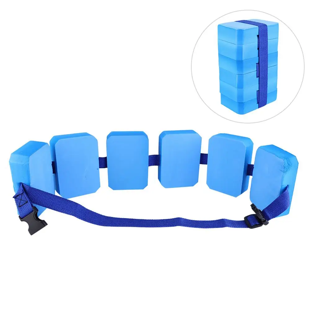 

Lightweight Life Safety Swimming Learning Training Aid Waist Float EVA Adjustable Belt