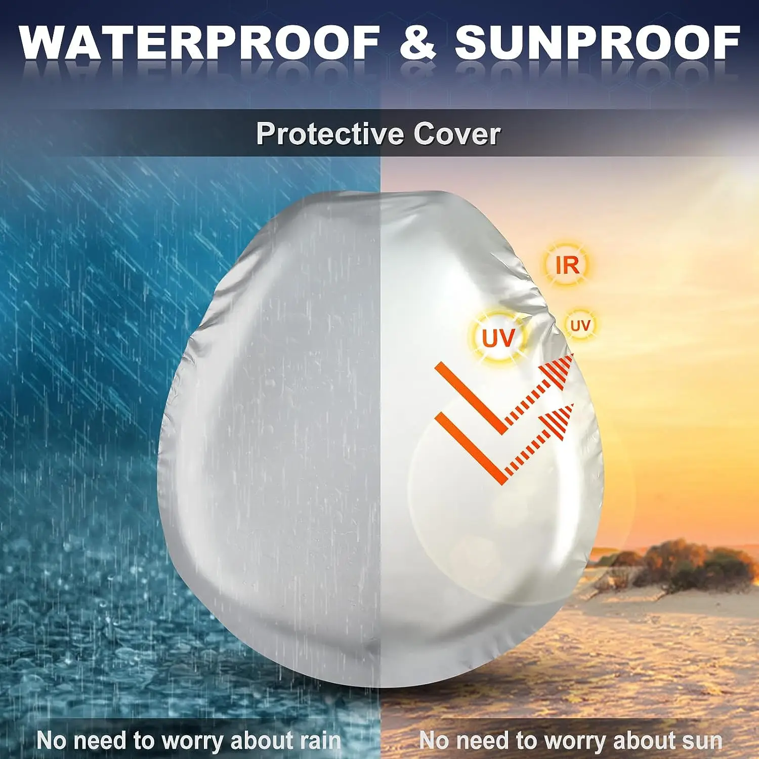 Чехол для мотоциклетного сиденья с защитой от УФ-лучей