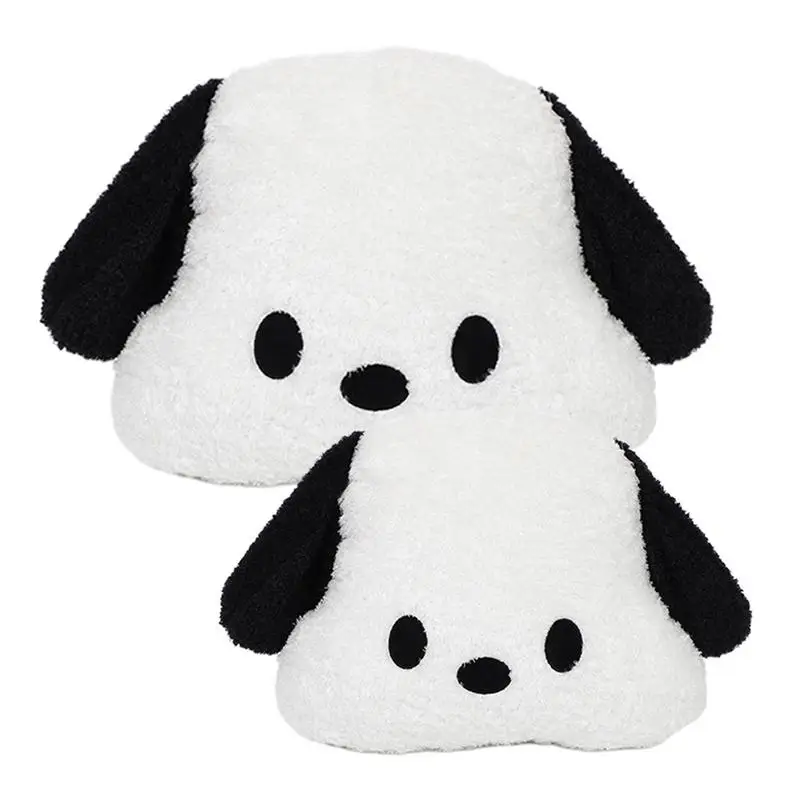 

Automotive Seat Pillow Cute Dog Waist Protective Cushion For Comfortable Driving Vehicles Soft Cushion For Woman Car Decoration